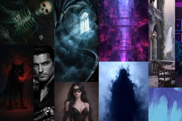 A Moodboard for Devour the Dark